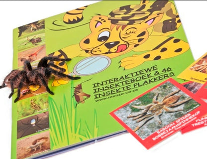MENZO - Interactive Insect & Spider Sticker Book